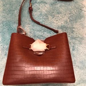 Women’s Brown Textured Purse